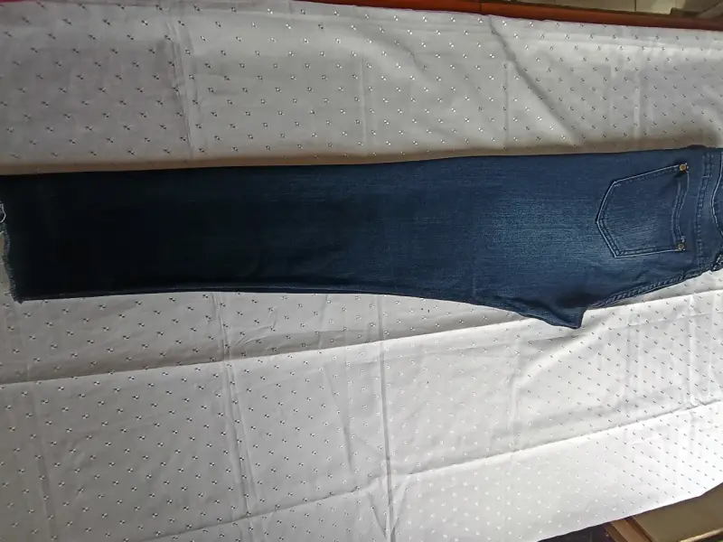 Jeans azul oscuro para mujer talla 38 - 3
