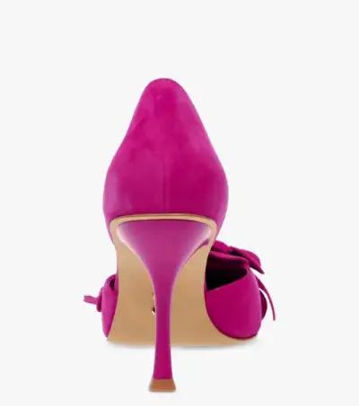 Zapatos de tacón fucsia con flor Steve Madden - miniatura 3