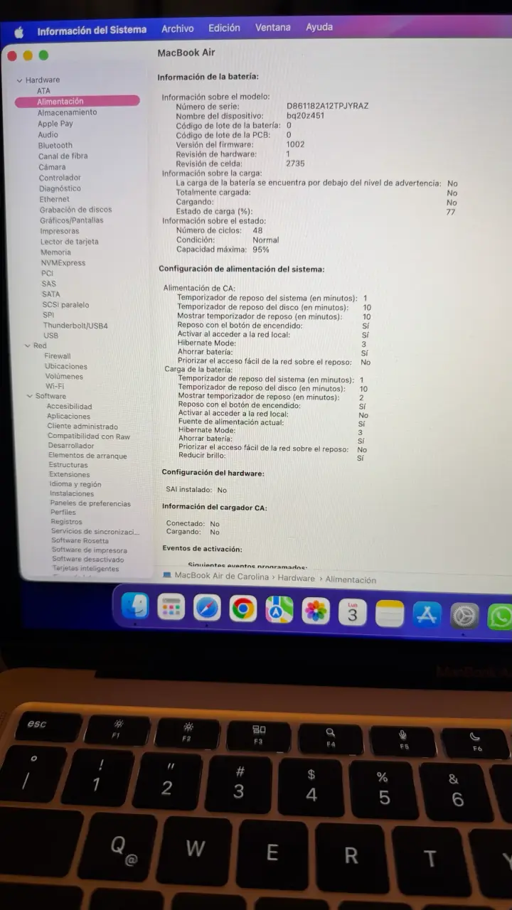 MacBook Air M1 oro en excelente estado - 6