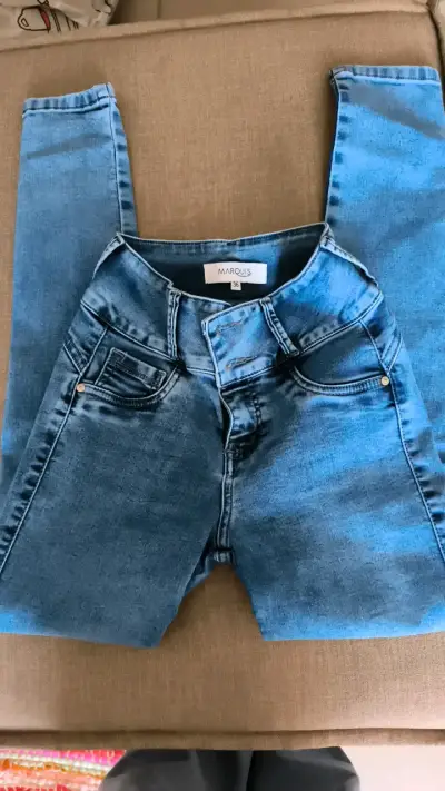 Jeans azul claro para mujer Marquis - miniatura 2