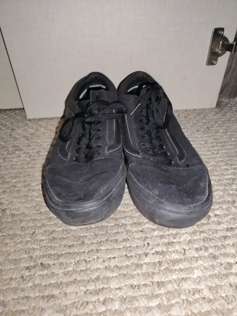 Zapatillas negras Vans para hombre en buen estado - 1