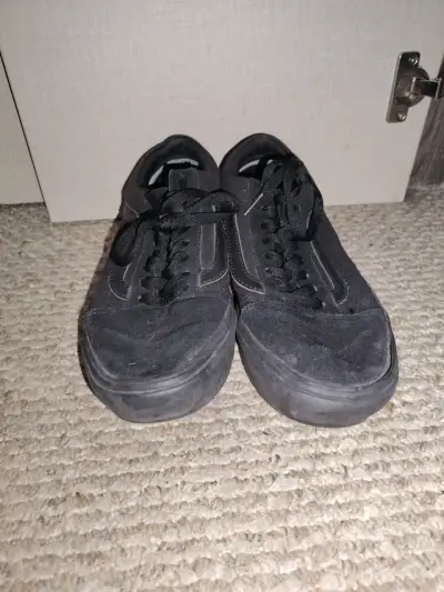 Zapatillas negras Vans para hombre en buen estado - miniatura 1