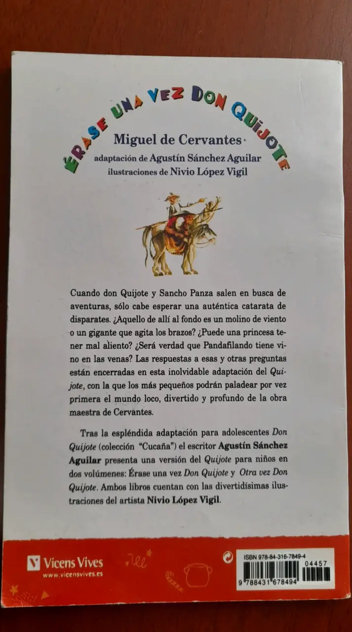 Libro Érase Una Vez Don Quijote de Vicens Vives - 2