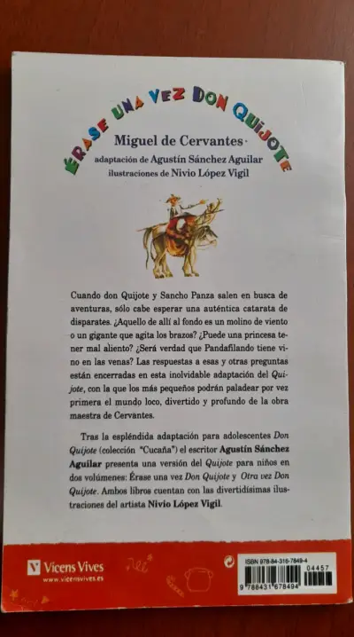 Libro Érase Una Vez Don Quijote de Vicens Vives - miniatura 2