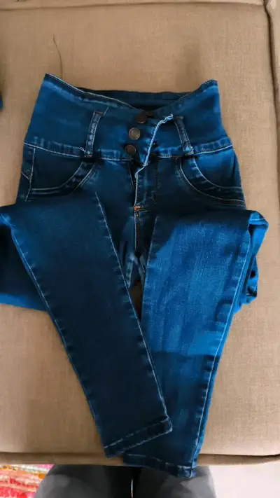 Jeans azul mujer Sybilla Super Push Up - miniatura 1