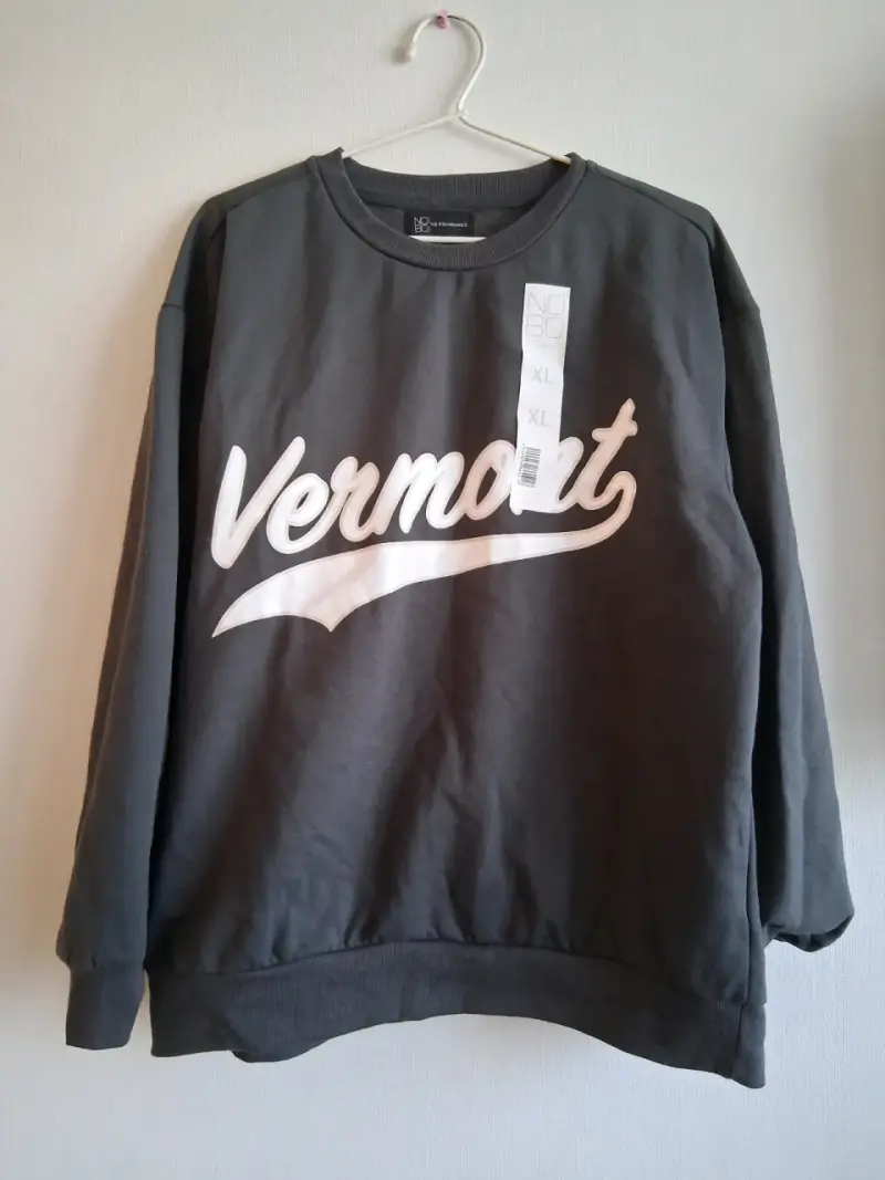 Polerón gris Vermont talla XL
