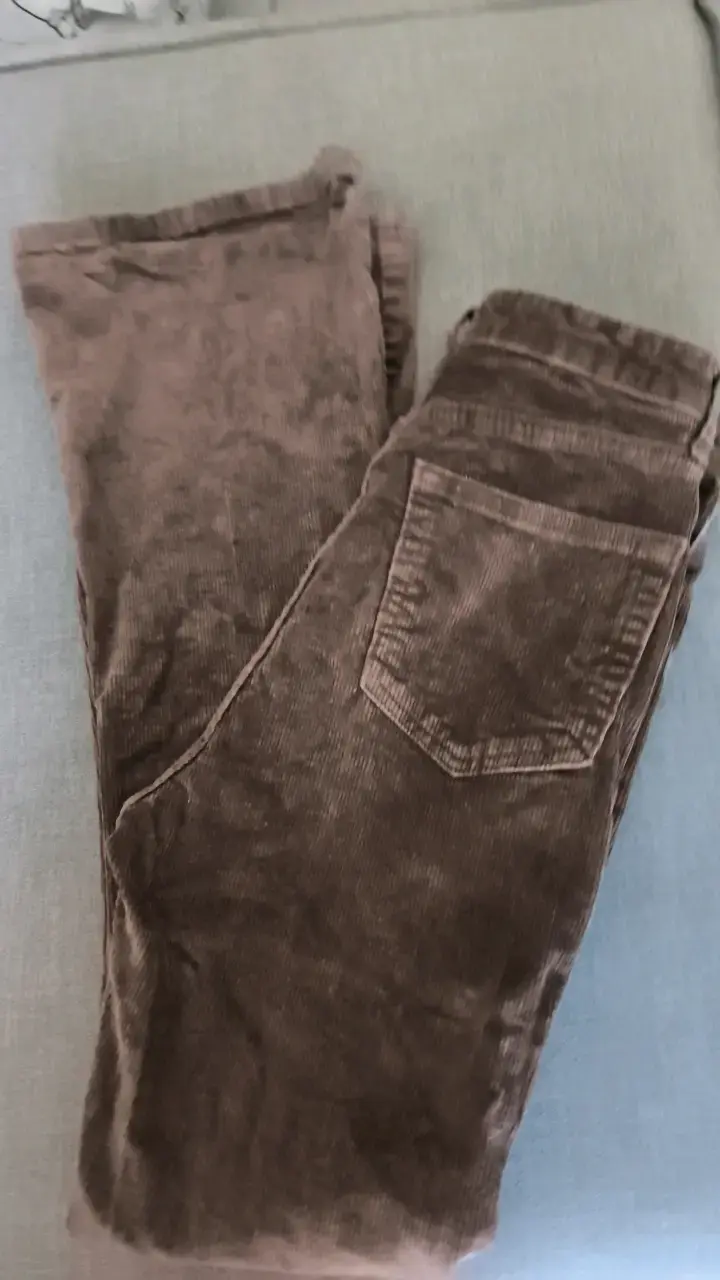 Pantalones de pana marrón para hombre - 3