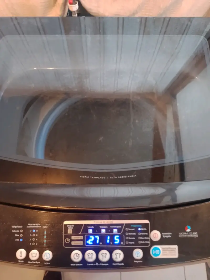 Lavadora Midea 16kg con tapa de vidrio templado - 3