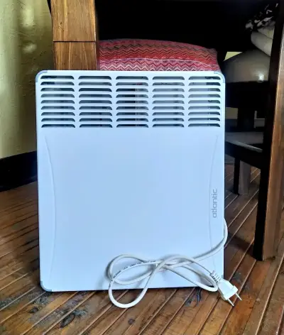Calefactor eléctrico mural Atlantic blanco - miniatura 1