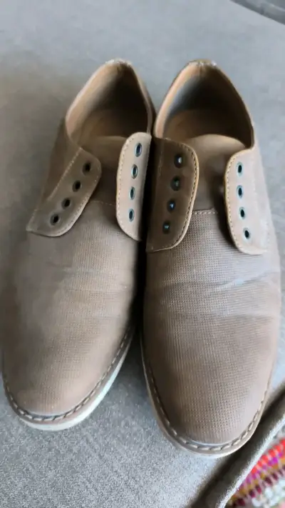 Zapatos casuales marrones para hombre - miniatura 2