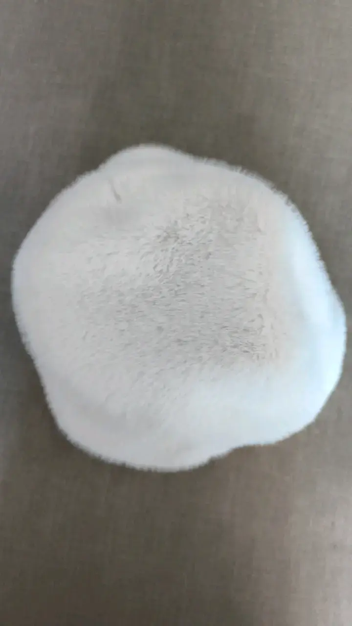 Sombrero de felpa blanco para invierno - 3