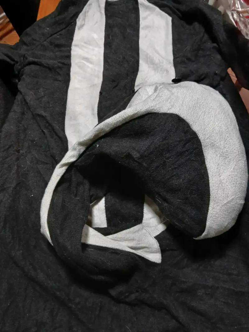 Disfraz de zorrillo talla 10-12 años con capucha - 4