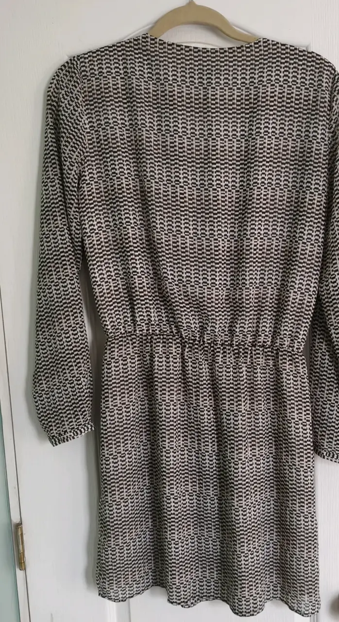 Vestido estampado Mango talla M - 4