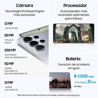 Samsung Galaxy S25 Ultra 256GB Negro Titanio - miniatura 2