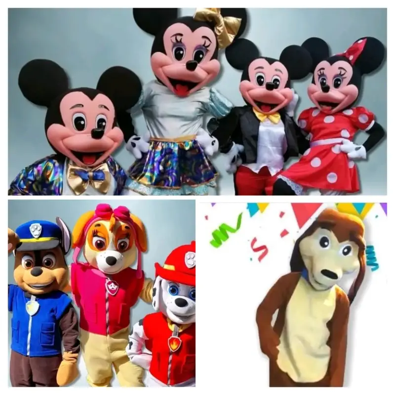 Disfraces de personajes animados para eventos