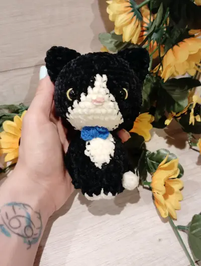 Amigurumis de gatitos tejidos a mano - miniatura 1