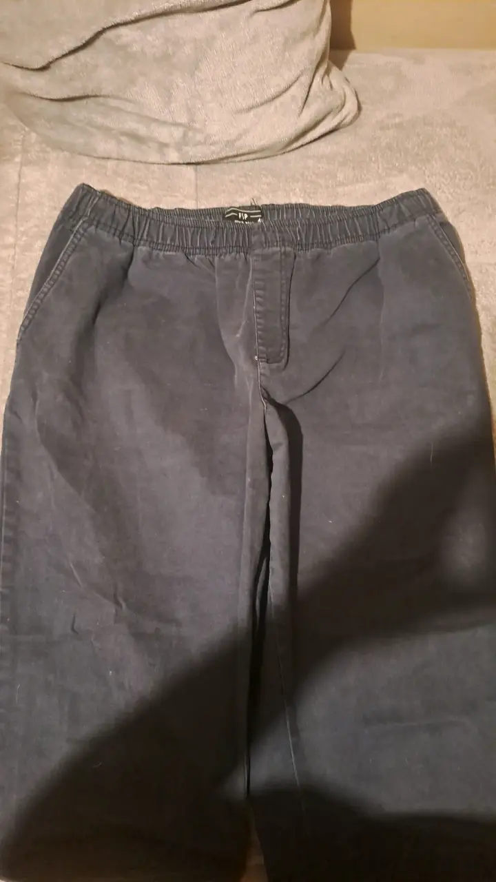 Pantalones negros casuales para hombre - 1