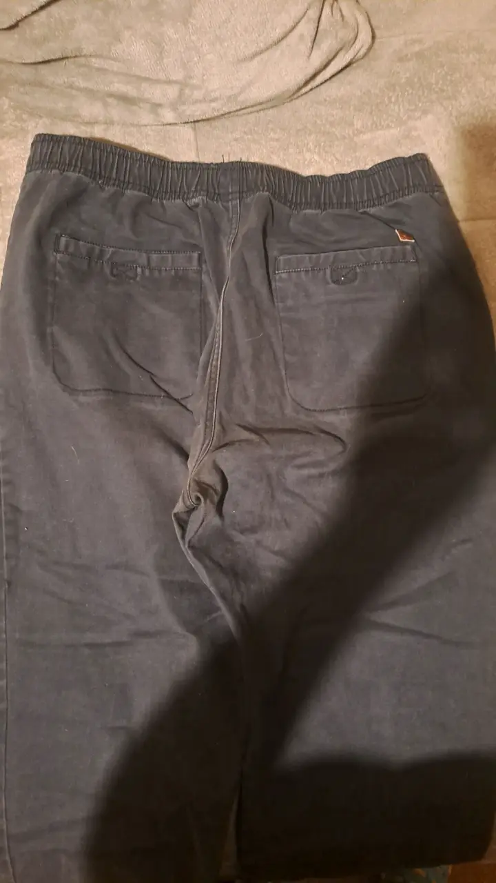 Pantalones negros casuales para hombre - 2