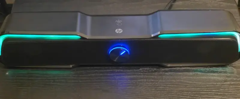 🔊 Parlante Multimedia RGB HP DHE-6002 - 1