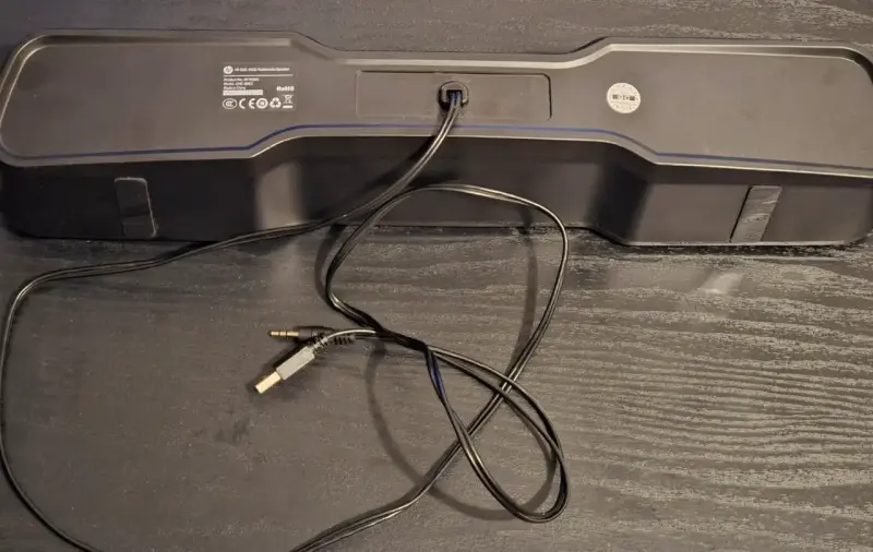 🔊 Parlante Multimedia RGB HP DHE-6002 - 3