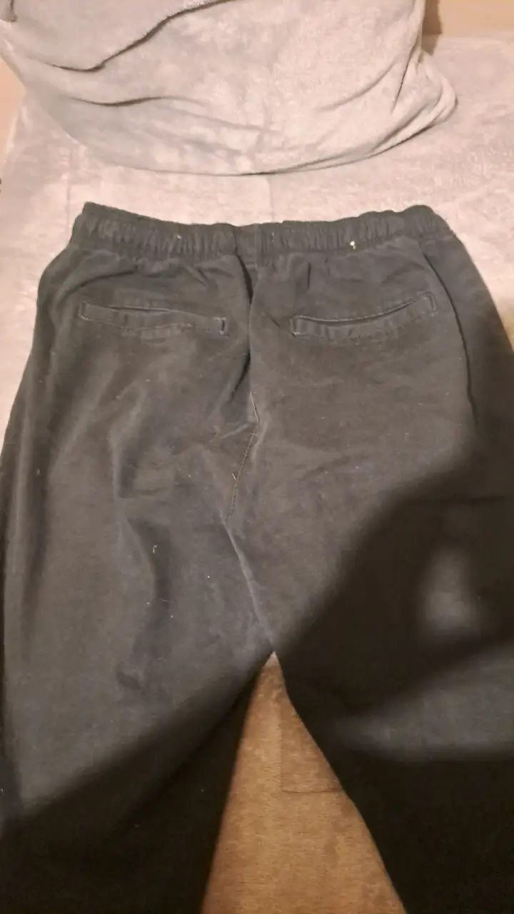 Pantalones negros casuales para hombre - 2