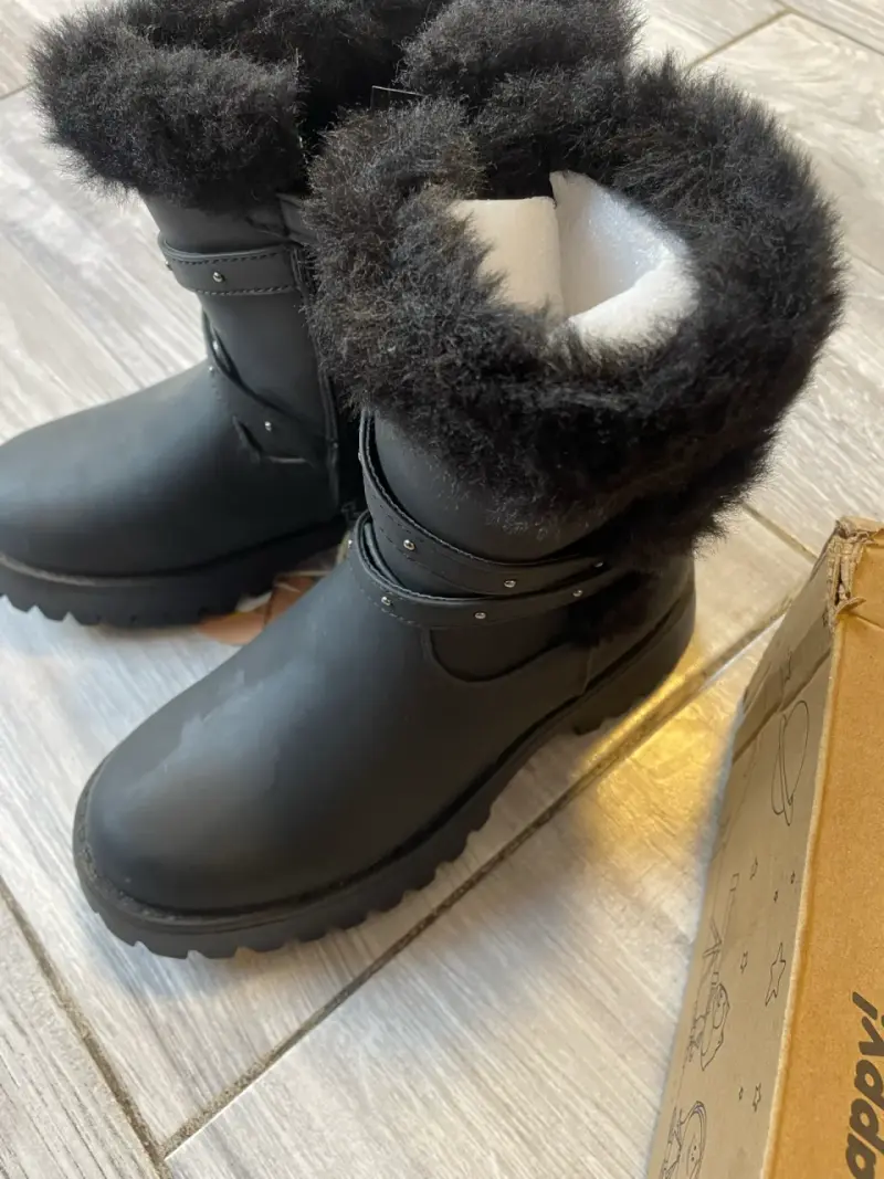 Botas de invierno negras para niños Bubblegummers - 3
