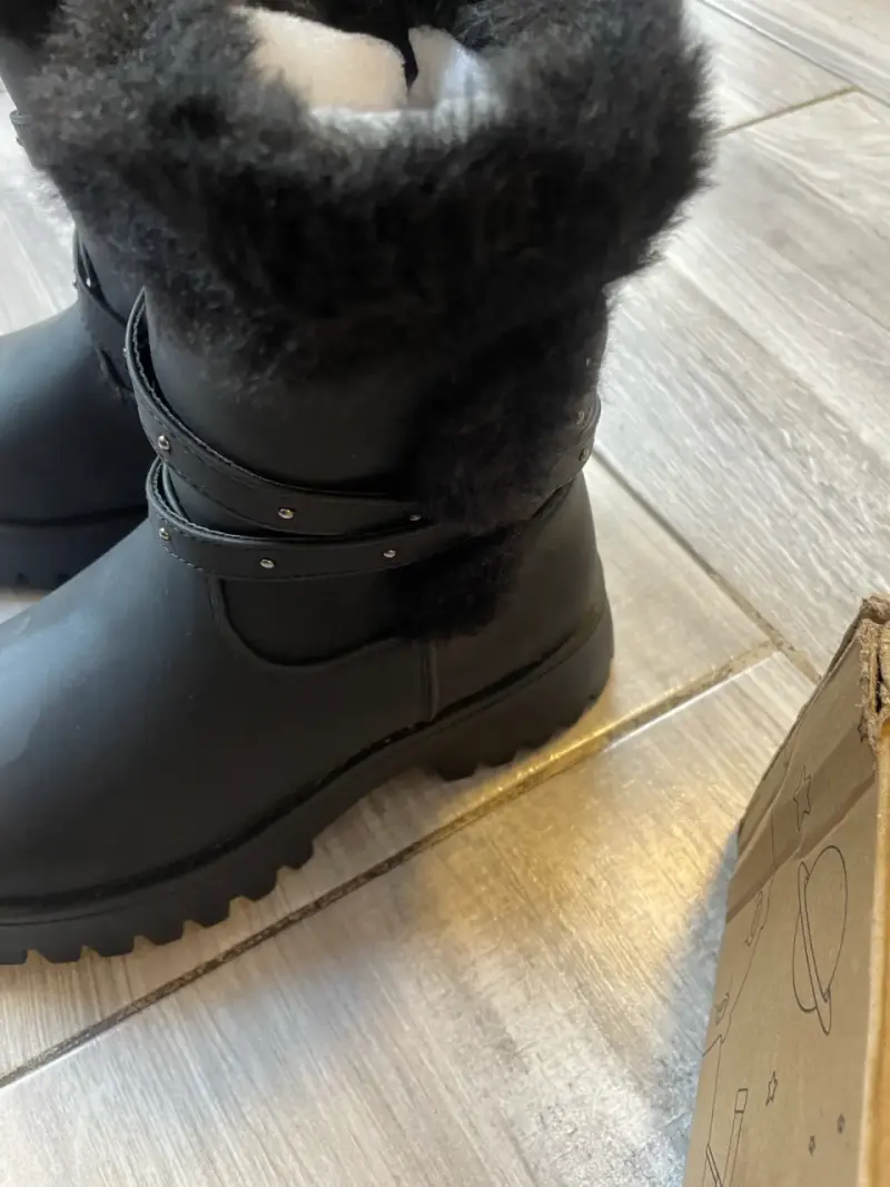 Botas de invierno negras para niños Bubblegummers - 4