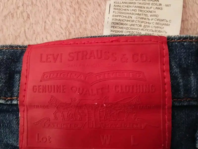 Jeans Levi's Strauss & Co. azul oscuro - 3