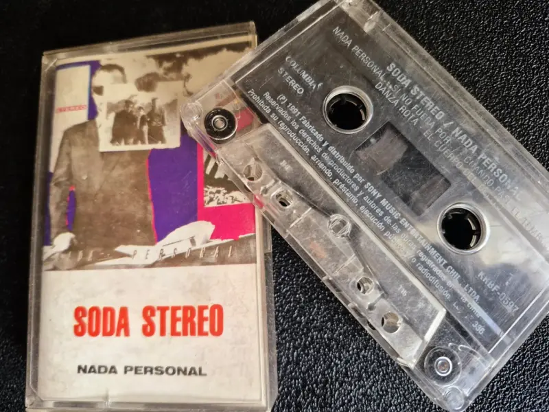 Cassette Soda Stereo Nada Personal Vintage