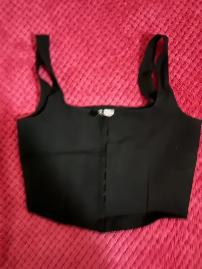 Chaleco sin mangas de punto beige Zara - miniatura 2