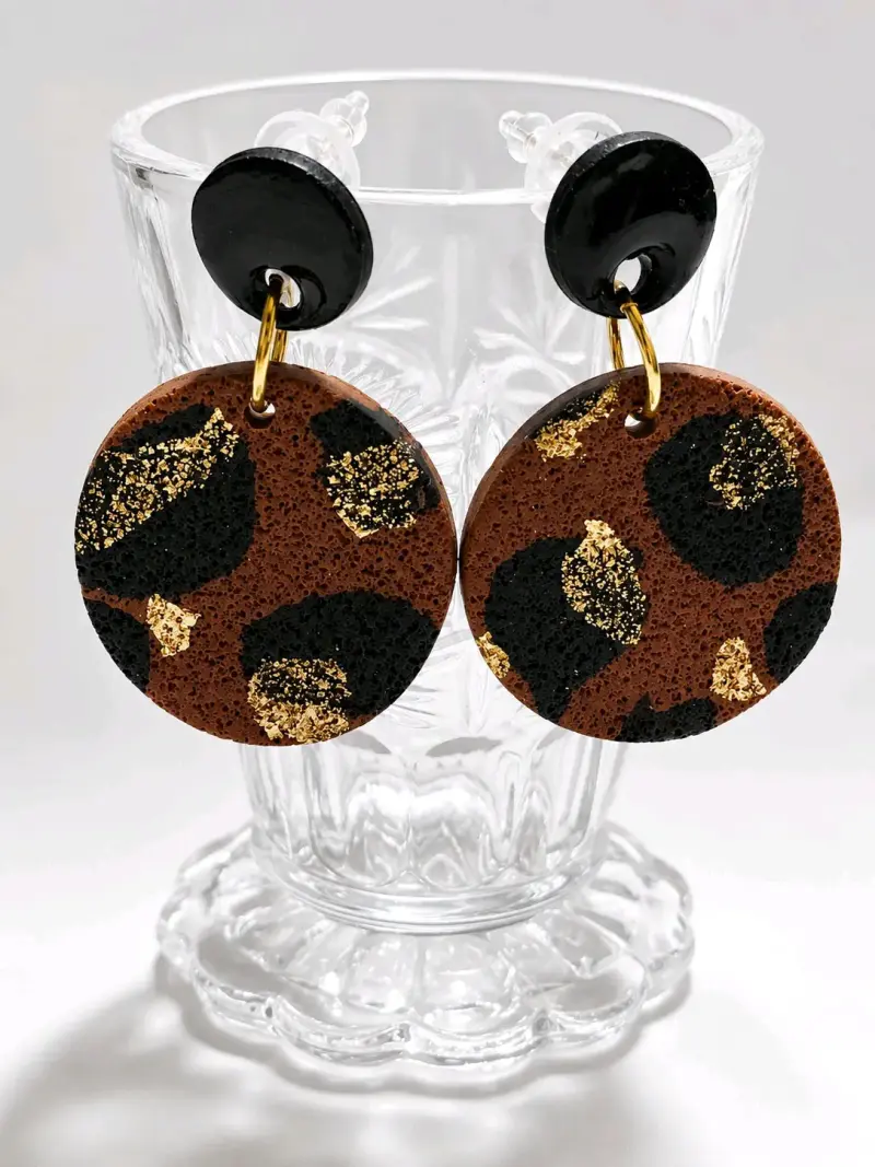 Set de Joyas de Arcilla Polimérica con Detalles Do - 2