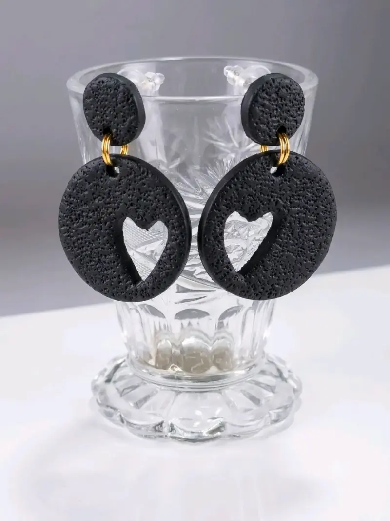 Set de Joyas de Arcilla Polimérica con Detalles Do - 5