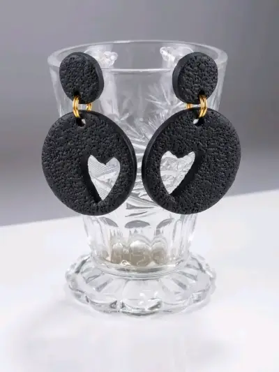 Set de Joyas de Arcilla Polimérica con Detalles Do - miniatura 5