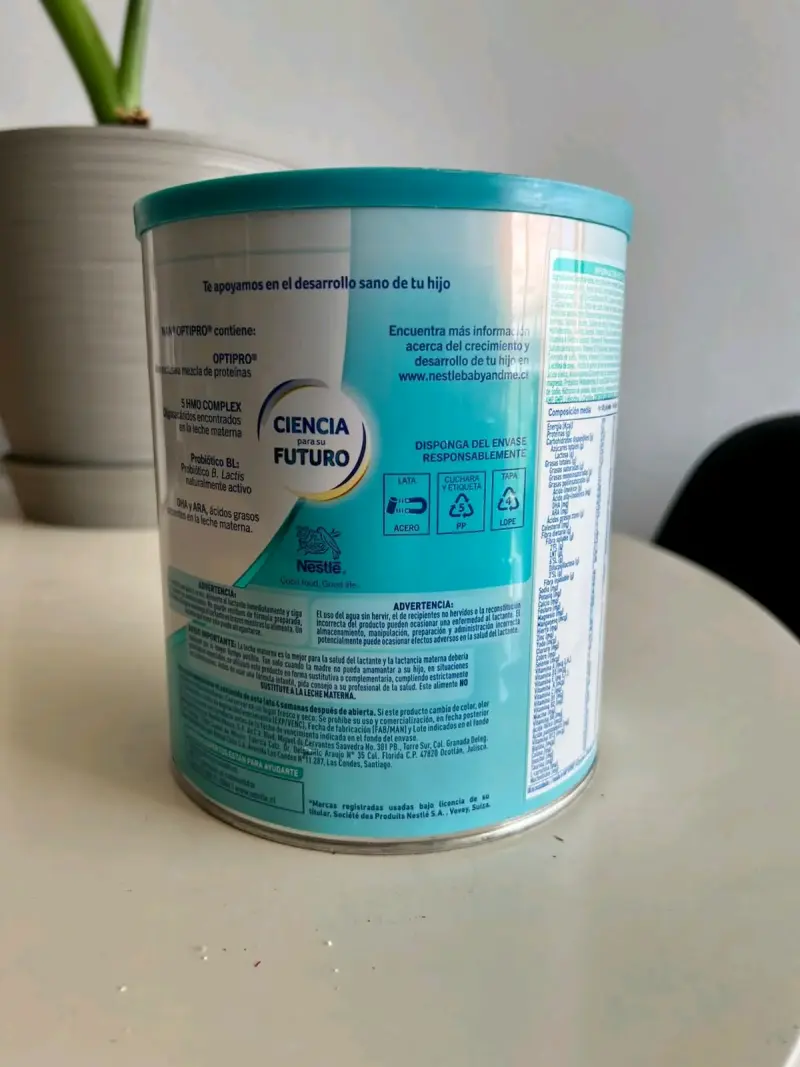 Fórmula Láctea Nestlé NAN Optipro 1 800g - 2