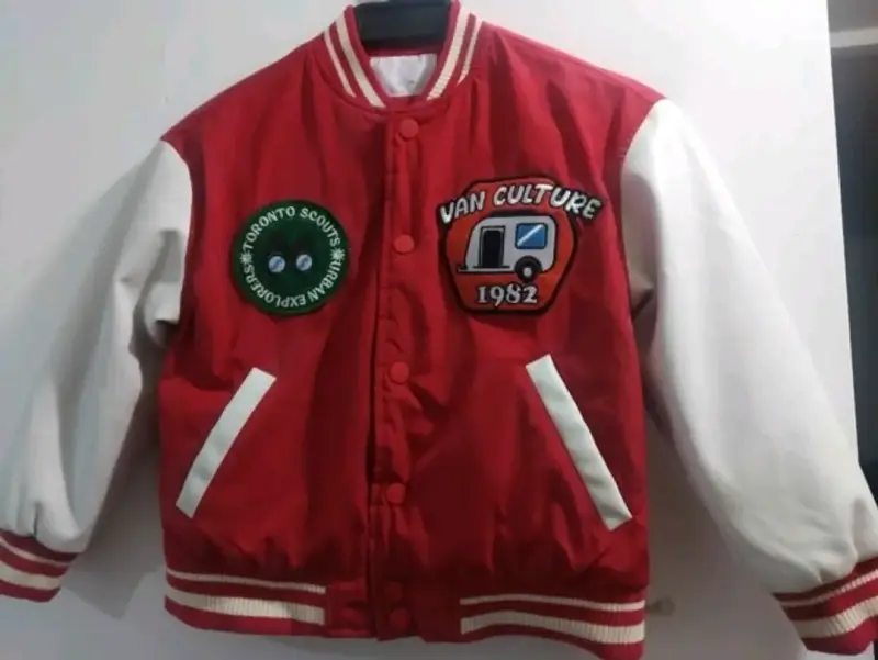 Chaqueta Zara kids Varsity Roja League Explorers - 1