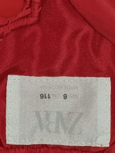 Chaqueta Zara kids Varsity Roja League Explorers - miniatura 3