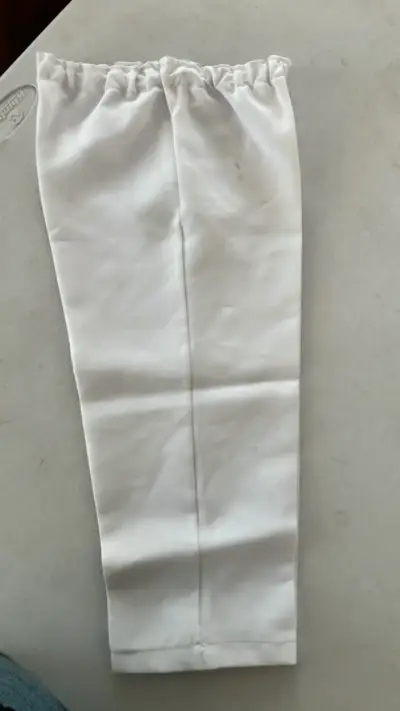 Pantalones blancos para niños - miniatura 1