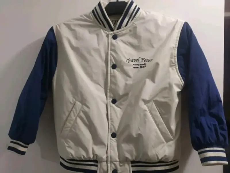 Chaqueta Infantil Bicolor Zara Talla 6-7