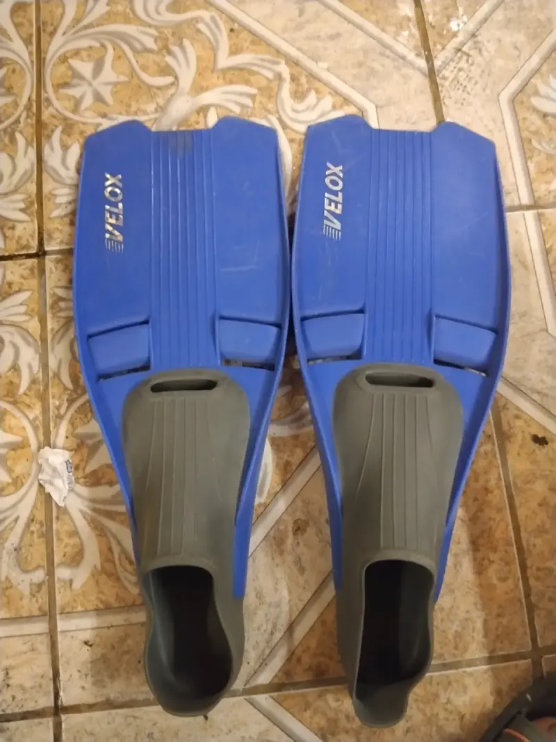 Gualetas de buceo Velox azules talla M