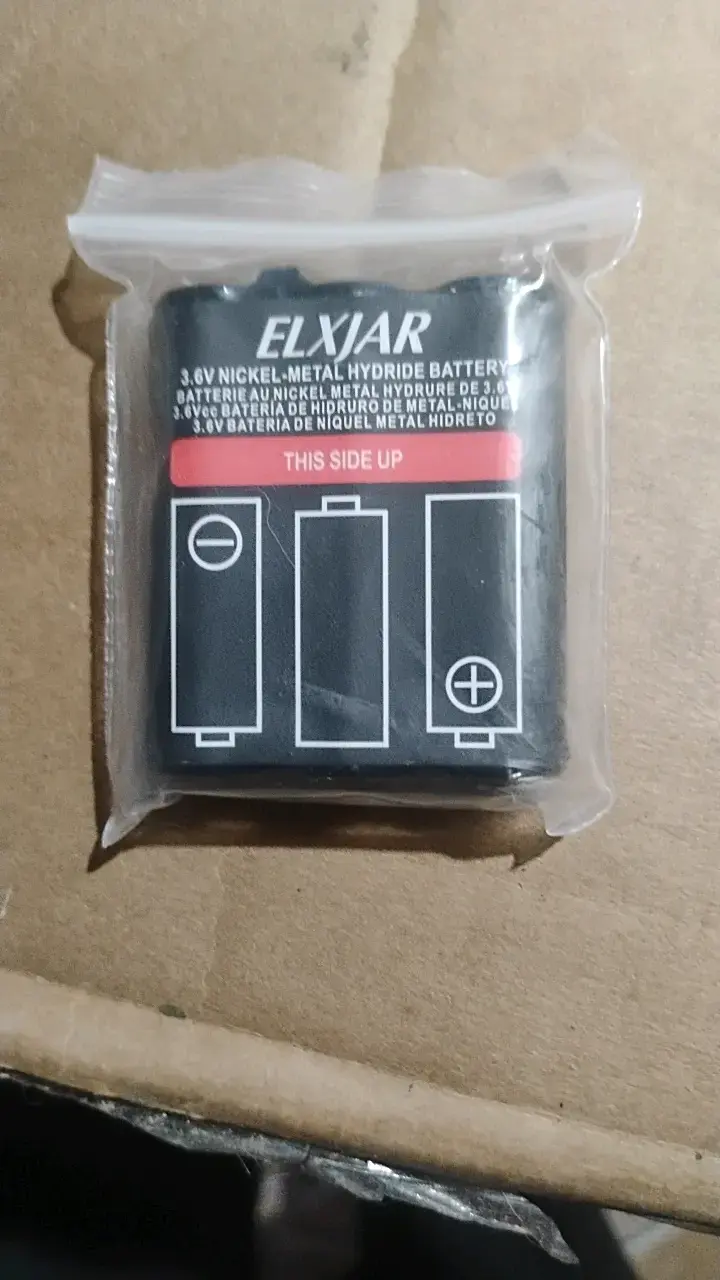 Batería recargable Elxjar 3.6V NiMH - 1