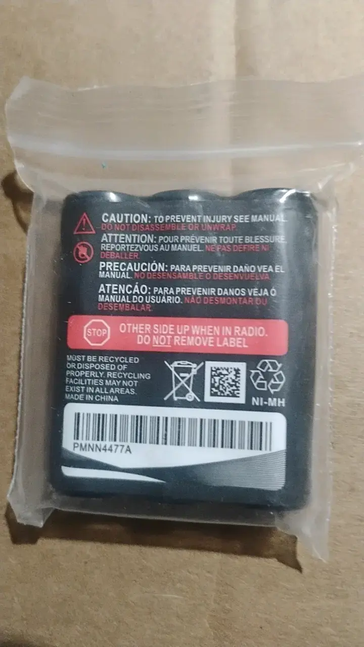 Batería recargable Elxjar 3.6V NiMH - 2