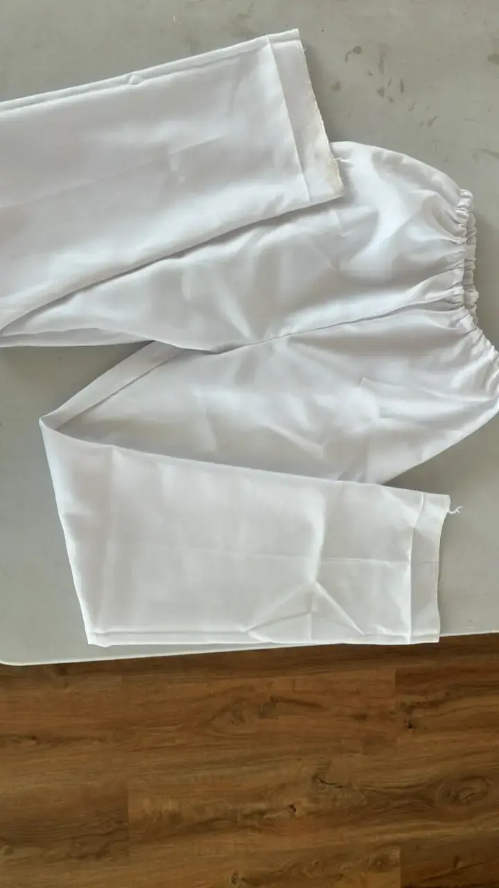 Pantalones blancos talla 12 niño fiestas patrias - 1