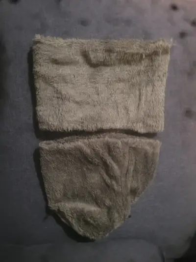 Set de gorro y bufanda térmicos marrón y gris - miniatura 3