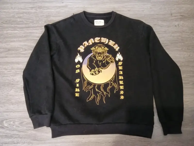 Polerón con diseño de pantera (FCC by corona - S) - 1