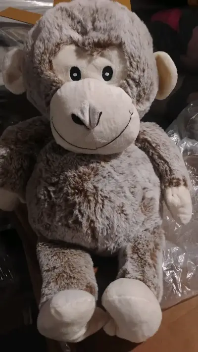 Peluche de mono grande suave y tierno - miniatura 1