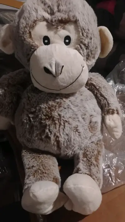 Peluche de mono grande suave y tierno - miniatura 2