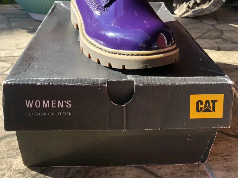 Botas Caterpillar moradas para mujer - 3