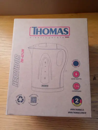 Hervidor Eléctrico Thomas 1.7L 2200W - miniatura 1