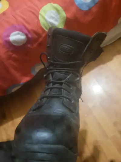Botas tácticas negras Delta Plus con cremallera - miniatura 4
