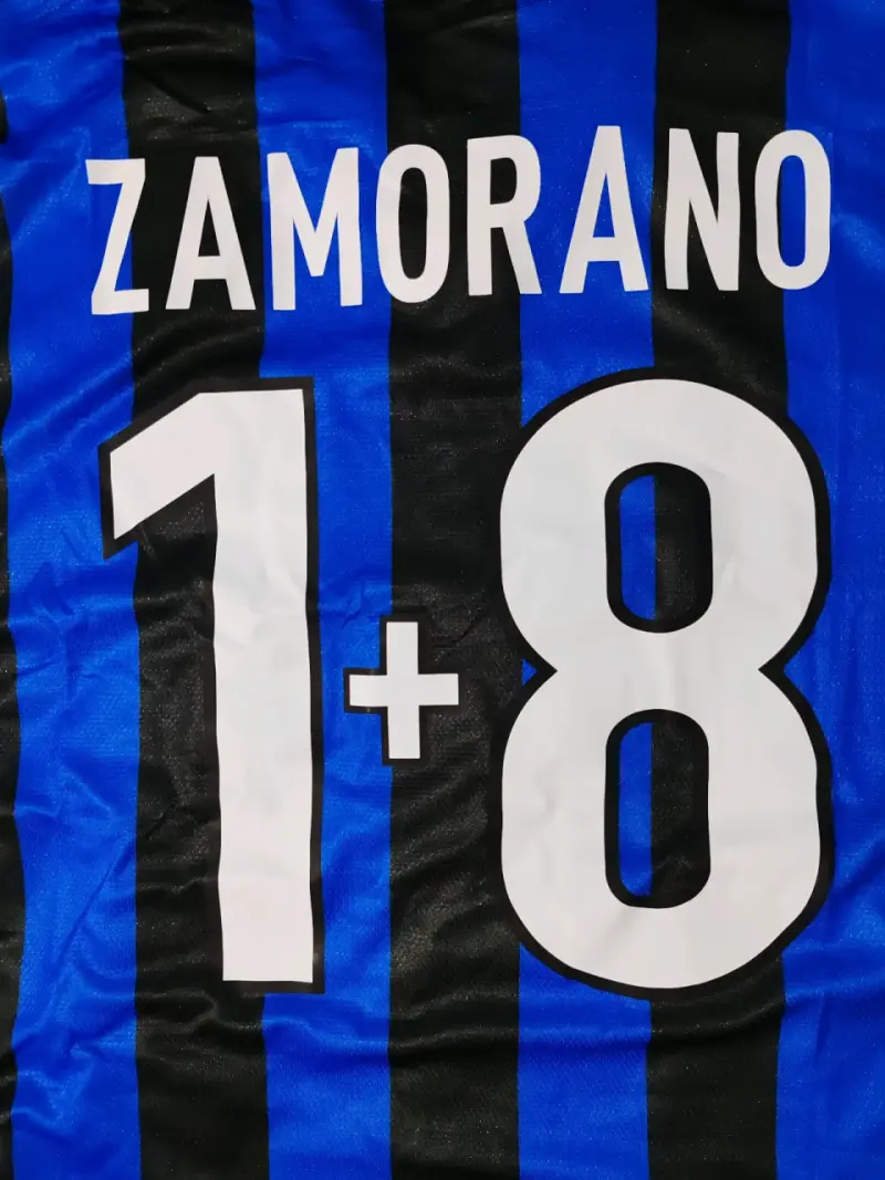 Camiseta de fútbol retro Zamorano Inter de Milán - 3